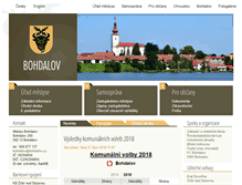 Tablet Screenshot of bohdalov.cz